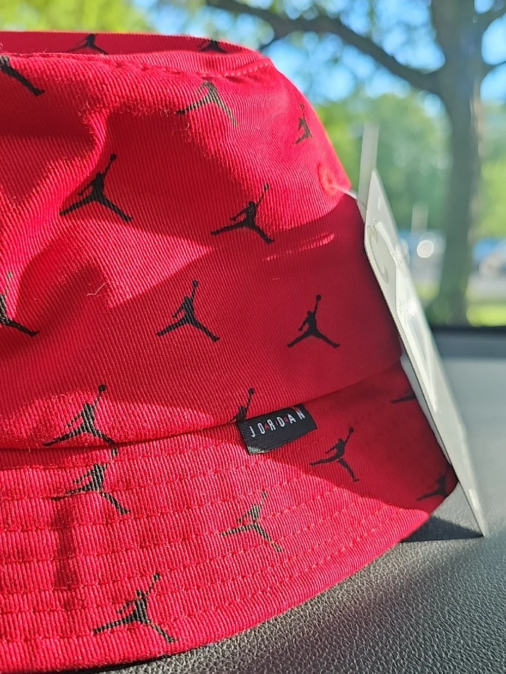 Jordan Boys Youth‎ Bucket Hat Red Black New